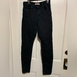 High rise Black Jeggings